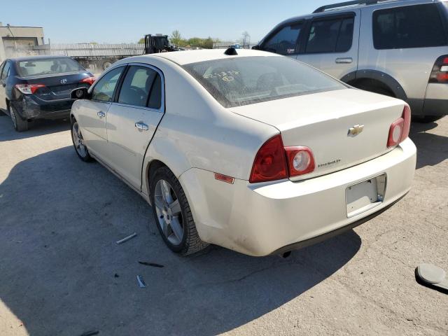 1G1ZC5E09CF229338 - 2012 CHEVROLET MALIBU 1LT WHITE photo 2