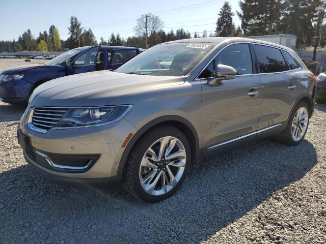 2LMTJ8LR2GBL48698 - 2016 LINCOLN MKX RESERVE 银色 照片 1