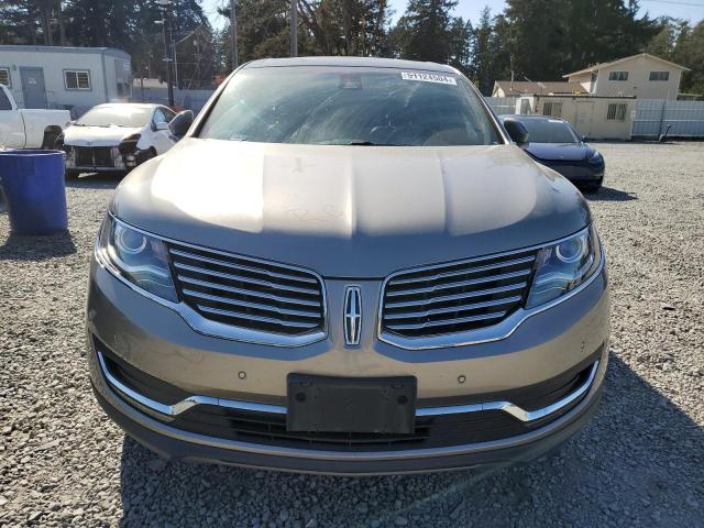 2LMTJ8LR2GBL48698 - 2016 LINCOLN MKX RESERVE 银色 照片 5