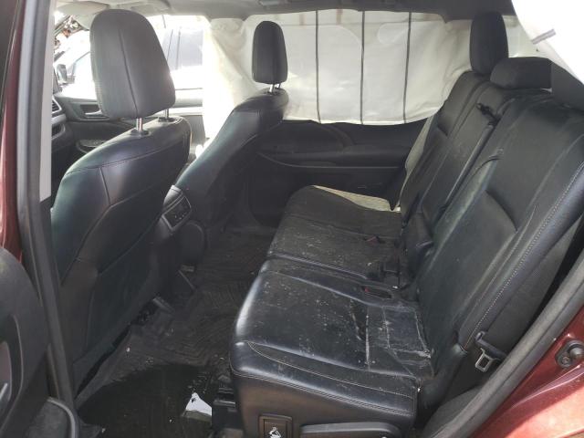 5TDJKRFH2ES010940 - 2014 TOYOTA HIGHLANDER XLE Կարմիր լուսանկար 11