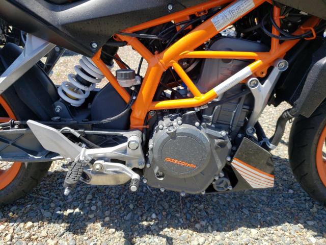 MD2JGJ400FC253272 - 2015 KTM RC 390 ORANGE photo 7