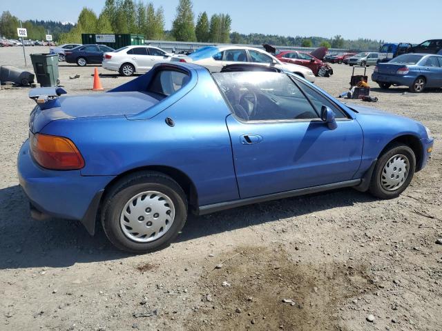 JHMEG1145PS001649 - 1993 HONDA CIVIC DEL SOL S BLUE photo 3