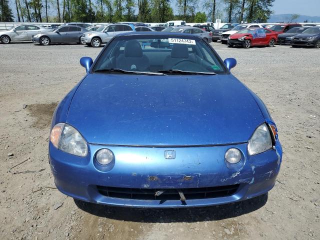 JHMEG1145PS001649 - 1993 HONDA CIVIC DEL SOL S BLUE photo 5