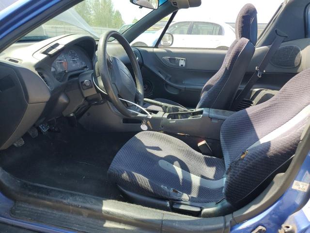 JHMEG1145PS001649 - 1993 HONDA CIVIC DEL SOL S BLUE photo 7