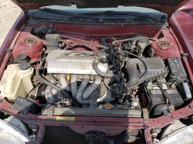 2T1BR18E5WC055210 - 1998 TOYOTA COROLLA VE MAROON photo 11