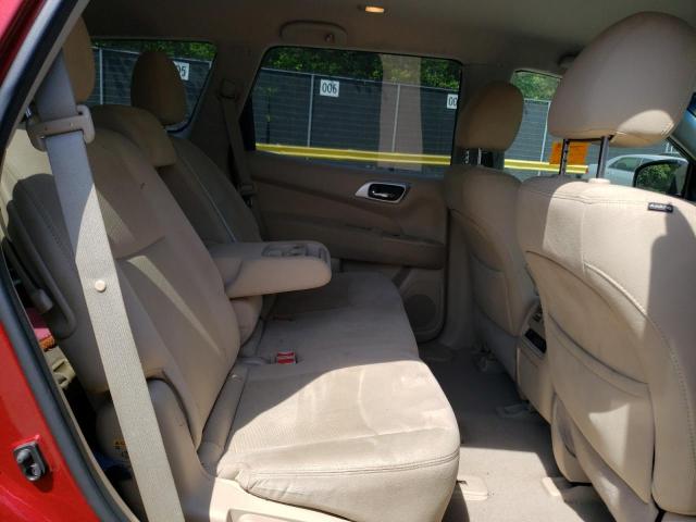 5N1AR2MM7EC706855 - 2014 NISSAN PATHFINDER S RED photo 11