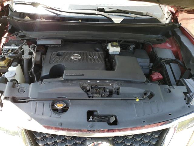 5N1AR2MM7EC706855 - 2014 NISSAN PATHFINDER S RED photo 12