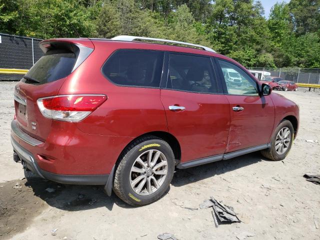 5N1AR2MM7EC706855 - 2014 NISSAN PATHFINDER S RED photo 3