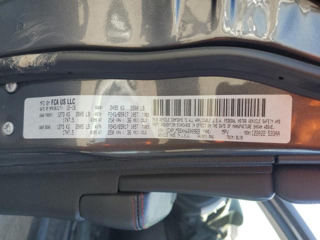 1C4PJMBSXHW600969 - 2017 JEEP CHEROKEE TRAILHAWK 灰色 照片 12