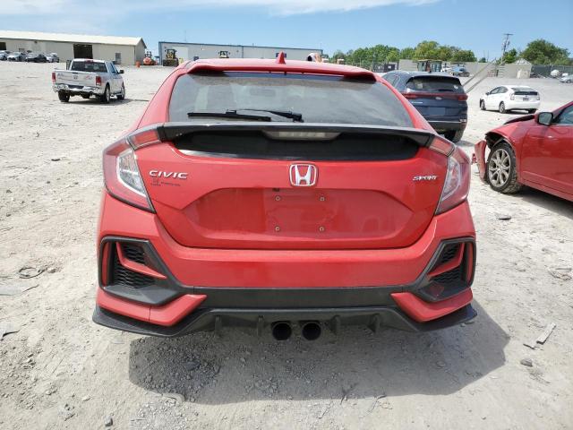 SHHFK7G44MU204151 - 2021 HONDA CIVIC SPORT 红色 照片 6