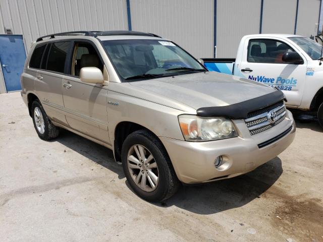 JTEEW21AX60024950 - 2006 TOYOTA HIGHLANDER HYBRID TAN photo 4