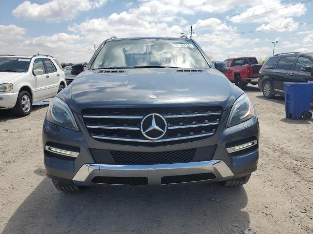 4JGDA5HB1DA167156 - 2013 MERCEDES-BENZ ML 350 4MATIC BLUE photo 5