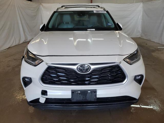 5TDGZRAHXMS067477 - 2021 TOYOTA HIGHLANDER XLE WHITE photo 5