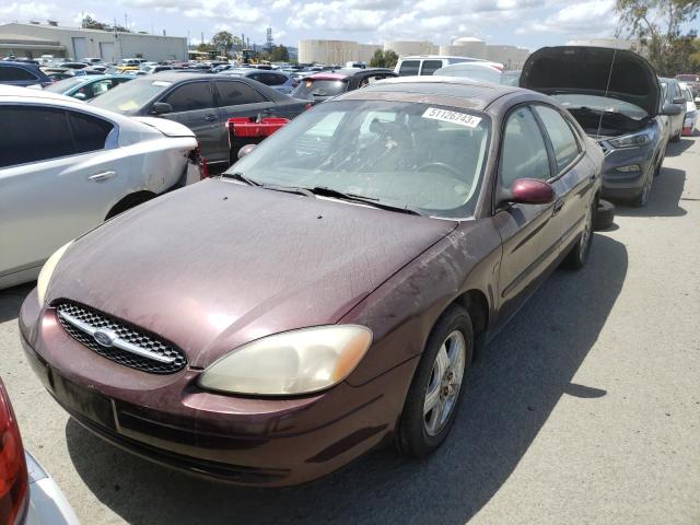 1FAFP56S81A176954 - 2001 FORD TAURUS SEL BROWN photo 1