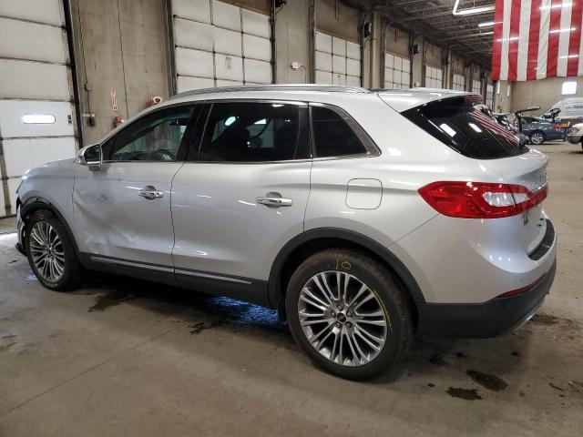 2LMPJ8LR7HBL51633 - 2017 LINCOLN MKX RESERVE Արծաթագույն լուսանկար 2