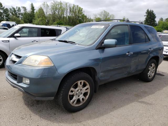 2HNYD18696H522372 - 2006 ACURA MDX TOURING BLUE photo 1