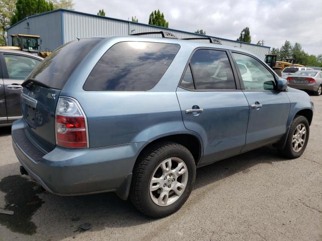 2HNYD18696H522372 - 2006 ACURA MDX TOURING BLUE photo 3