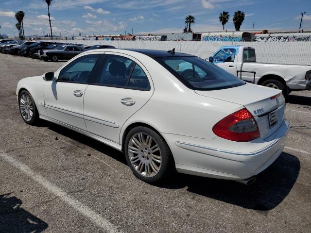 WDBUF56X28B359074 - 2008 MERCEDES-BENZ E 350 WHITE photo 2