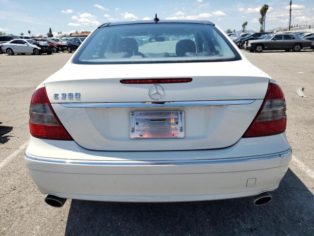 WDBUF56X28B359074 - 2008 MERCEDES-BENZ E 350 WHITE photo 6