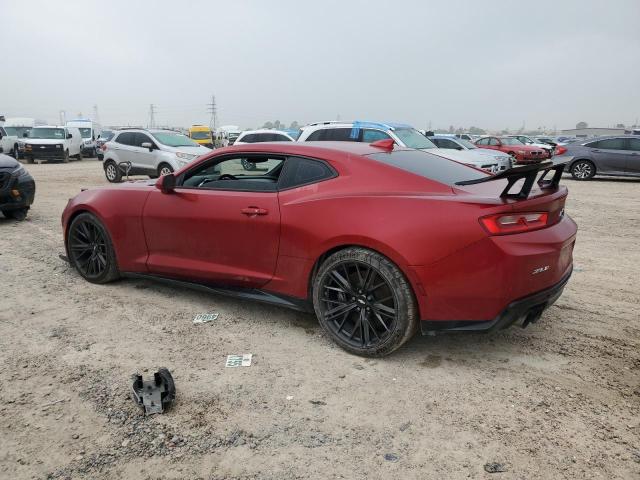 1G1FK1R69J0142195 - 2018 CHEVROLET CAMARO ZL1 勃艮第红 照片 2