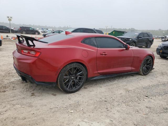 1G1FK1R69J0142195 - 2018 CHEVROLET CAMARO ZL1 勃艮第红 照片 3