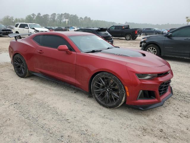 1G1FK1R69J0142195 - 2018 CHEVROLET CAMARO ZL1 勃艮第红 照片 4