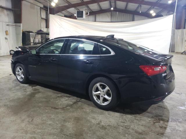 1G1ZC5ST3JF161419 - 2018 CHEVROLET MALIBU LS შავი ფოტო 2