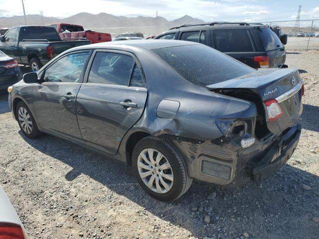 5YFBU4EE7DP181523 - 2013 TOYOTA COROLLA BASE GRAY photo 2