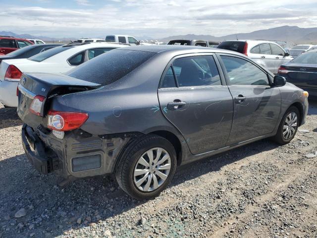 5YFBU4EE7DP181523 - 2013 TOYOTA COROLLA BASE GRAY photo 3