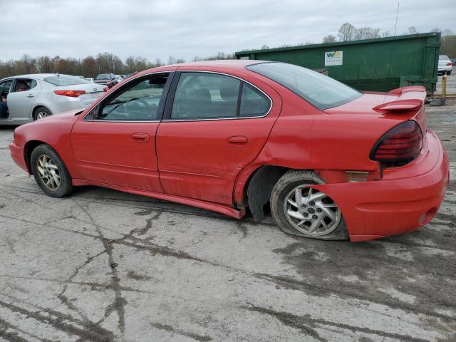 1G2NF52E44C252174 - 2004 PONTIAC GRAND AM SE1 RED photo 2