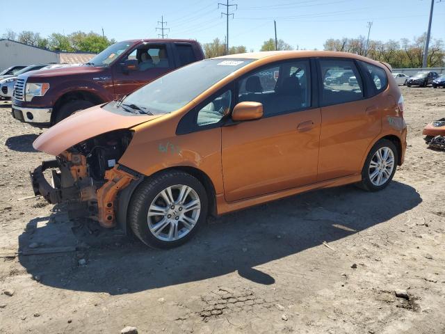 JHMGE8H44AS008984 - 2010 HONDA FIT SPORT ORANGE photo 1