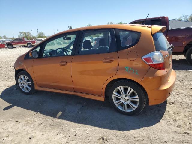 JHMGE8H44AS008984 - 2010 HONDA FIT SPORT ORANGE photo 2