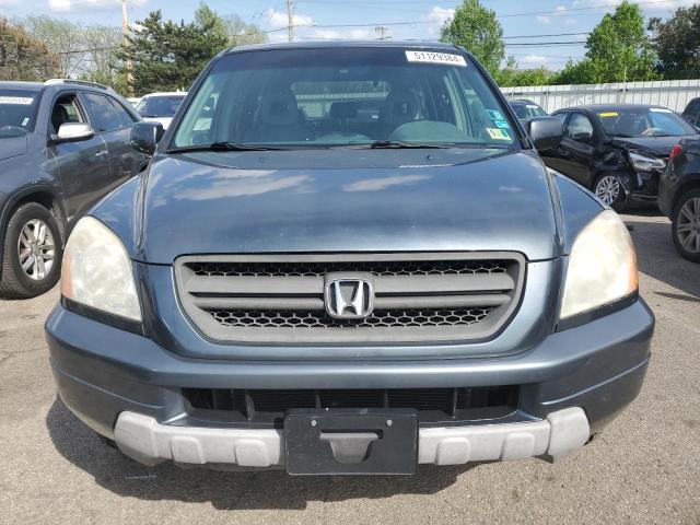 2HKYF18793H618272 - 2003 HONDA PILOT EXL GRAY photo 5