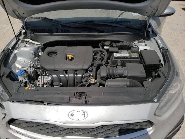 3KPF24AD8KE083653 - 2019 KIA FORTE FE GRAY photo 11