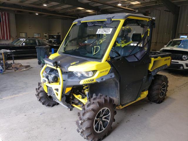 3JBUWAP41JK001296 - 2018 CAN-AM DEFENDER X MR HD10 YELLOW photo 2