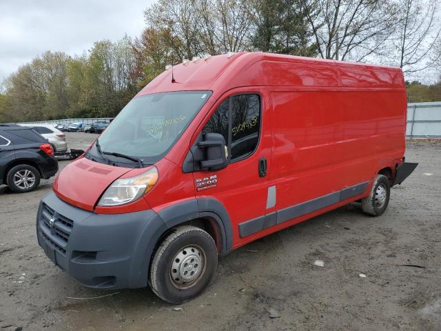 3C6TRVDG8EE123414 - 2014 RAM PROMASTER 2500 HIGH RED photo 1