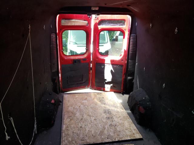 3C6TRVDG8EE123414 - 2014 RAM PROMASTER 2500 HIGH RED photo 10