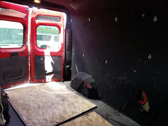 3C6TRVDG8EE123414 - 2014 RAM PROMASTER 2500 HIGH RED photo 11