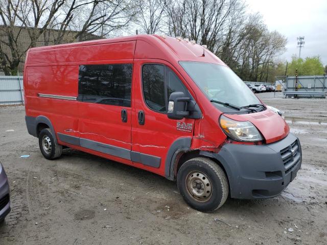 3C6TRVDG8EE123414 - 2014 RAM PROMASTER 2500 HIGH RED photo 4
