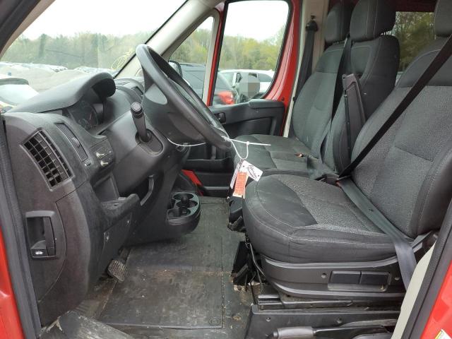 3C6TRVDG8EE123414 - 2014 RAM PROMASTER 2500 HIGH RED photo 7