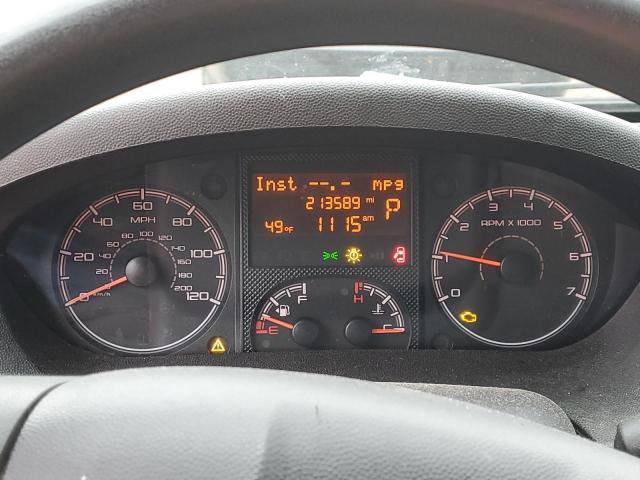 3C6TRVDG8EE123414 - 2014 RAM PROMASTER 2500 HIGH RED photo 9