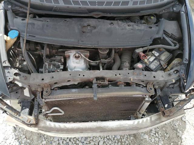 1HGFA16978L039893 - 2008 HONDA CIVIC EXL BLACK photo 11