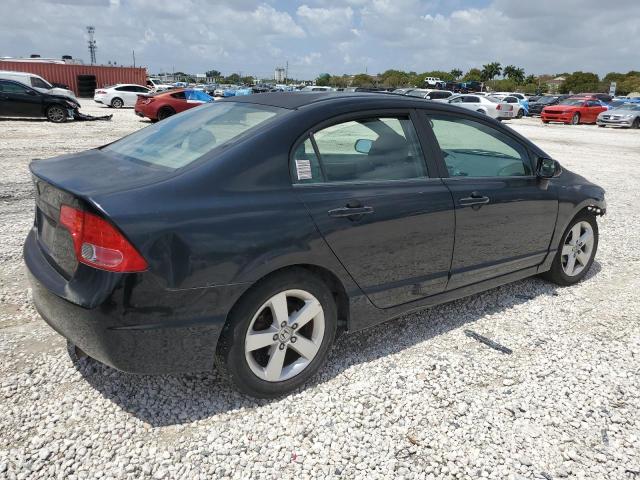 1HGFA16978L039893 - 2008 HONDA CIVIC EXL BLACK photo 3