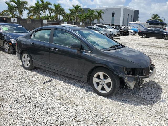 1HGFA16978L039893 - 2008 HONDA CIVIC EXL BLACK photo 4