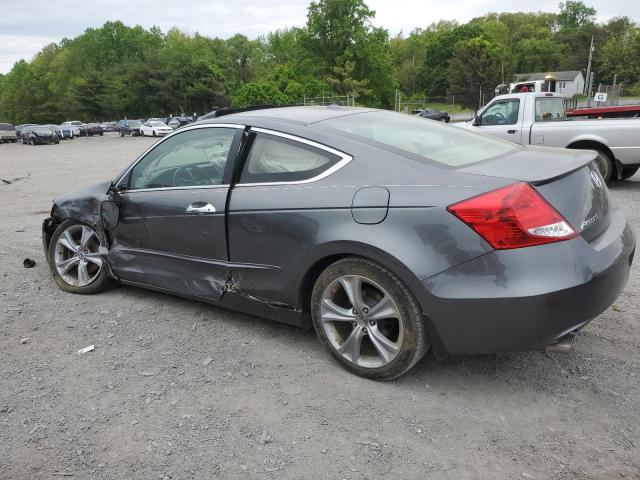 1HGCS2B82CA001768 - 2012 HONDA ACCORD EXL GRAY photo 2