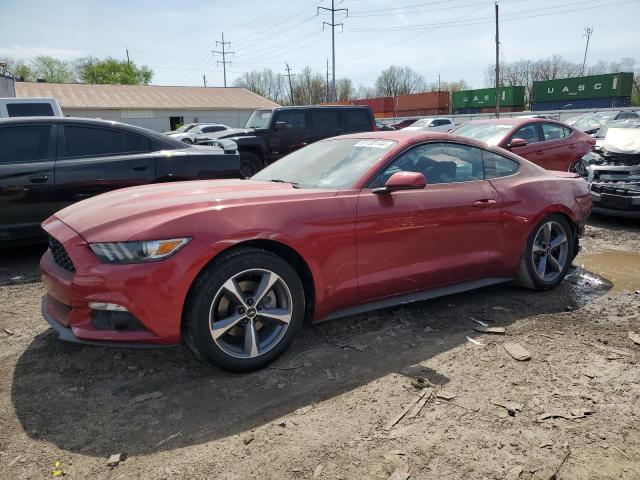 1FA6P8AM5G5272469 - 2016 FORD MUSTANG RED photo 1