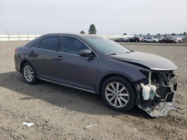 4T4BF1FK1DR280114 - 2013 TOYOTA CAMRY L GRAY photo 4