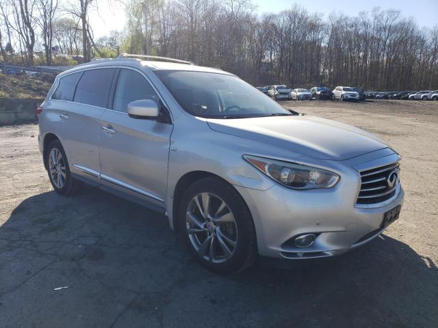 5N1AL0MM9EC550565 - 2014 INFINITI QX60 SILVER photo 4