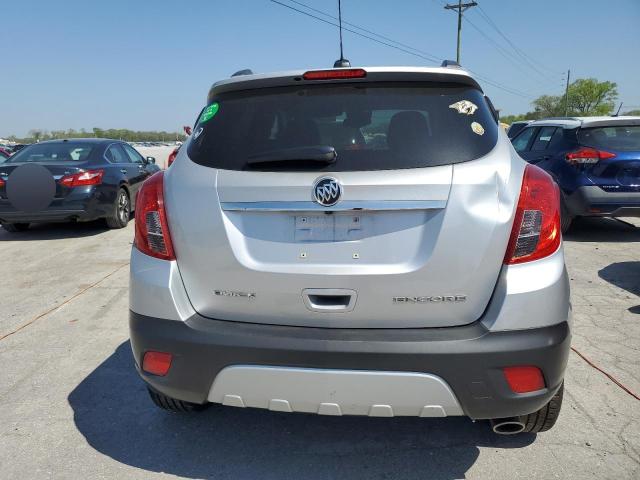 KL4CJASB1GB730927 - 2016 BUICK ENCORE SILVER photo 6