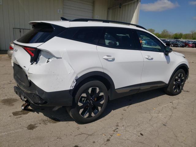 5XYK6CAF3PG071113 - 2023 KIA SPORTAGE X LINE WHITE photo 3